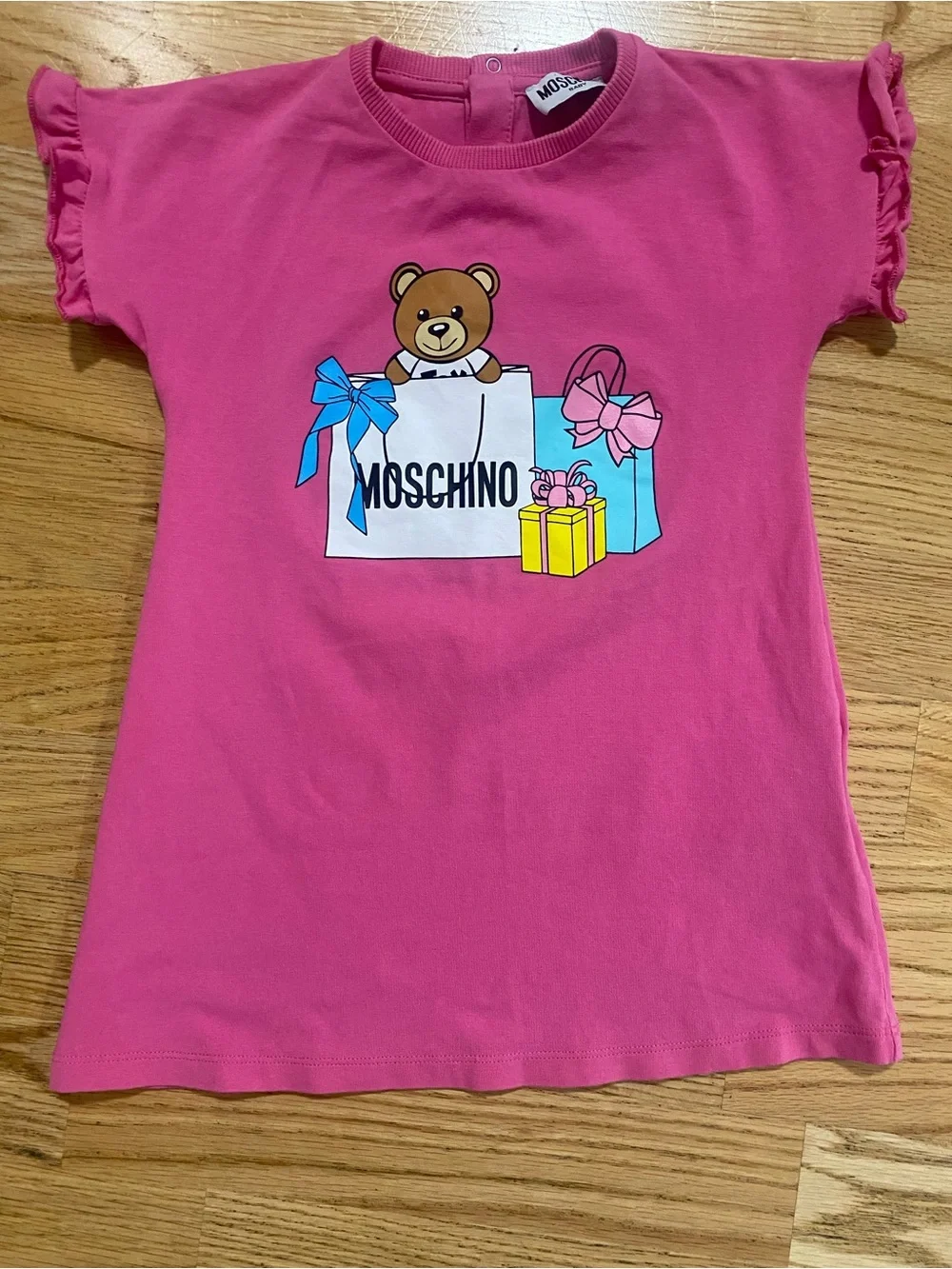 Moschino bright pink